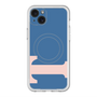 スリムプロテクションプレミアムケース with MagSafe［ オリジナル - initial color - T navy ］