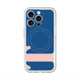 スリムプロテクションプレミアムケース with MagSafe［ オリジナル - initial color - T navy ］