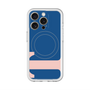スリムプロテクションプレミアムケース with MagSafe［ オリジナル - initial color - T navy ］