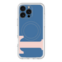 スリムプロテクションプレミアムケース with MagSafe［ オリジナル - initial color - T navy ］
