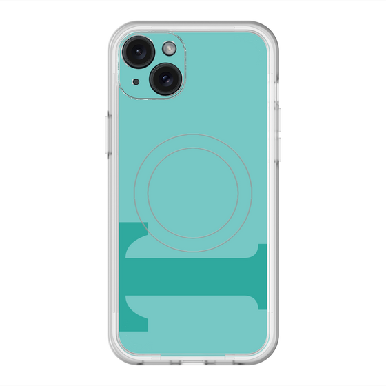 スリムプロテクションプレミアムケース with MagSafe［ オリジナル - initial color - T light green ］