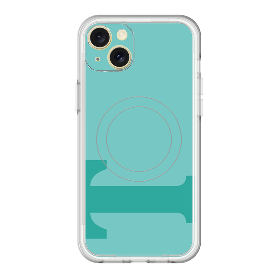 スリムプロテクションプレミアムケース with MagSafe［ オリジナル - initial color - T light green ］