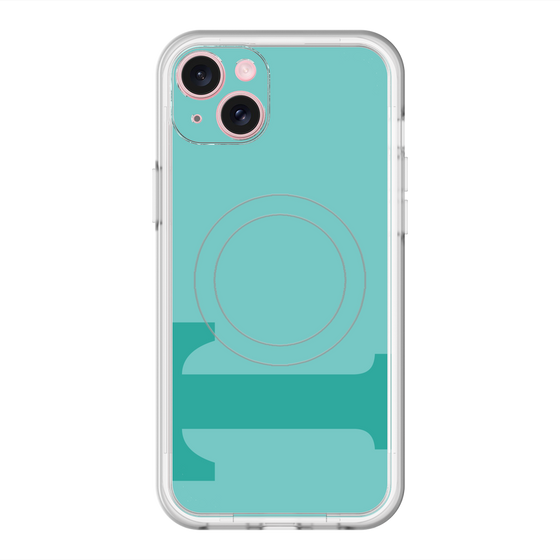 スリムプロテクションプレミアムケース with MagSafe［ オリジナル - initial color - T light green ］