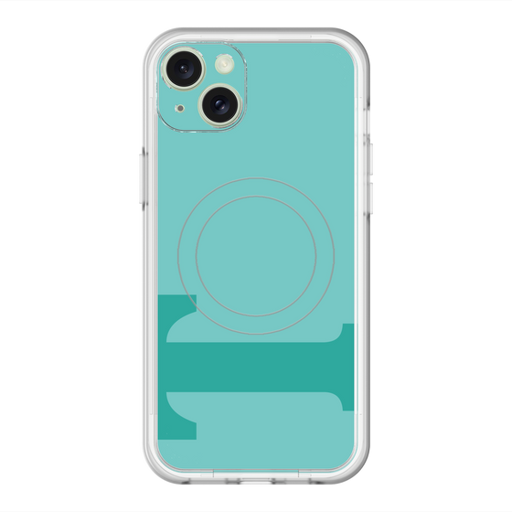 スリムプロテクションプレミアムケース with MagSafe［ オリジナル - initial color - T light green ］
