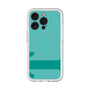 スリムプロテクションプレミアムケース with MagSafe［ オリジナル - initial color - T light green ］