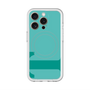 スリムプロテクションプレミアムケース with MagSafe［ オリジナル - initial color - T light green ］