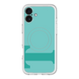 スリムプロテクションプレミアムケース with MagSafe［ オリジナル - initial color - T light green ］