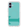 スリムプロテクションプレミアムケース with MagSafe［ オリジナル - initial color - T light green ］