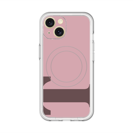 スリムプロテクションプレミアムケース with MagSafe［ オリジナル - initial color - T dusty pink ］