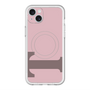 スリムプロテクションプレミアムケース with MagSafe［ オリジナル - initial color - T dusty pink ］