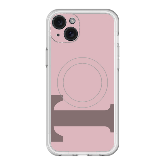 スリムプロテクションプレミアムケース with MagSafe［ オリジナル - initial color - T dusty pink ］