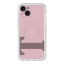 スリムプロテクションプレミアムケース with MagSafe［ オリジナル - initial color - T dusty pink ］