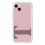 スリムプロテクションプレミアムケース with MagSafe［ オリジナル - initial color - T dusty pink ］