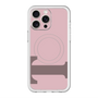 スリムプロテクションプレミアムケース with MagSafe［ オリジナル - initial color - T dusty pink ］