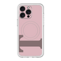 スリムプロテクションプレミアムケース with MagSafe［ オリジナル - initial color - T dusty pink ］