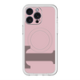 スリムプロテクションプレミアムケース with MagSafe［ オリジナル - initial color - T dusty pink ］