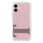 スリムプロテクションプレミアムケース with MagSafe［ オリジナル - initial color - T dusty pink ］