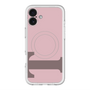 スリムプロテクションプレミアムケース with MagSafe［ オリジナル - initial color - T dusty pink ］