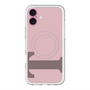 スリムプロテクションプレミアムケース with MagSafe［ オリジナル - initial color - T dusty pink ］