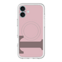 スリムプロテクションプレミアムケース with MagSafe［ オリジナル - initial color - T dusty pink ］