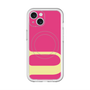 スリムプロテクションプレミアムケース with MagSafe［ オリジナル - initial color - U pink ］