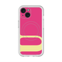 スリムプロテクションプレミアムケース with MagSafe［ オリジナル - initial color - U pink ］
