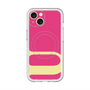 スリムプロテクションプレミアムケース with MagSafe［ オリジナル - initial color - U pink ］
