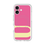 スリムプロテクションプレミアムケース with MagSafe［ オリジナル - initial color - U pink ］