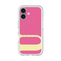 スリムプロテクションプレミアムケース with MagSafe［ オリジナル - initial color - U pink ］