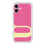 スリムプロテクションプレミアムケース with MagSafe［ オリジナル - initial color - U pink ］