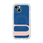 スリムプロテクションプレミアムケース with MagSafe［ オリジナル - initial color - U navy ］