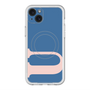 スリムプロテクションプレミアムケース with MagSafe［ オリジナル - initial color - U navy ］