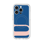 スリムプロテクションプレミアムケース with MagSafe［ オリジナル - initial color - U navy ］