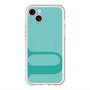 スリムプロテクションプレミアムケース with MagSafe［ オリジナル - initial color - U light green ］