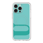 スリムプロテクションプレミアムケース with MagSafe［ オリジナル - initial color - U light green ］