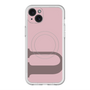 スリムプロテクションプレミアムケース with MagSafe［ オリジナル - initial color - U dusty pink ］