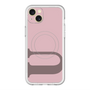 スリムプロテクションプレミアムケース with MagSafe［ オリジナル - initial color - U dusty pink ］