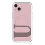 スリムプロテクションプレミアムケース with MagSafe［ オリジナル - initial color - U dusty pink ］