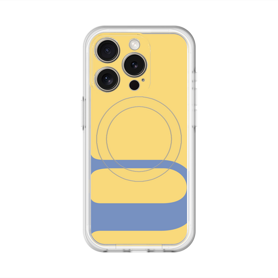 スリムプロテクションプレミアムケース with MagSafe［ オリジナル - initial color - U yellow ］