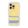 スリムプロテクションプレミアムケース with MagSafe［ オリジナル - initial color - U yellow ］