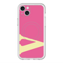 スリムプロテクションプレミアムケース with MagSafe［ オリジナル - initial color - V pink ］