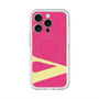 スリムプロテクションプレミアムケース with MagSafe［ オリジナル - initial color - V pink ］