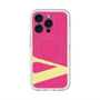 スリムプロテクションプレミアムケース with MagSafe［ オリジナル - initial color - V pink ］