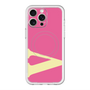 スリムプロテクションプレミアムケース with MagSafe［ オリジナル - initial color - V pink ］