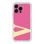 スリムプロテクションプレミアムケース with MagSafe［ オリジナル - initial color - V pink ］