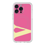 スリムプロテクションプレミアムケース with MagSafe［ オリジナル - initial color - V pink ］