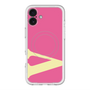 スリムプロテクションプレミアムケース with MagSafe［ オリジナル - initial color - V pink ］