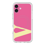 スリムプロテクションプレミアムケース with MagSafe［ オリジナル - initial color - V pink ］