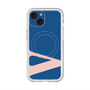 スリムプロテクションプレミアムケース with MagSafe［ オリジナル - initial color - V navy ］
