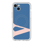 スリムプロテクションプレミアムケース with MagSafe［ オリジナル - initial color - V navy ］